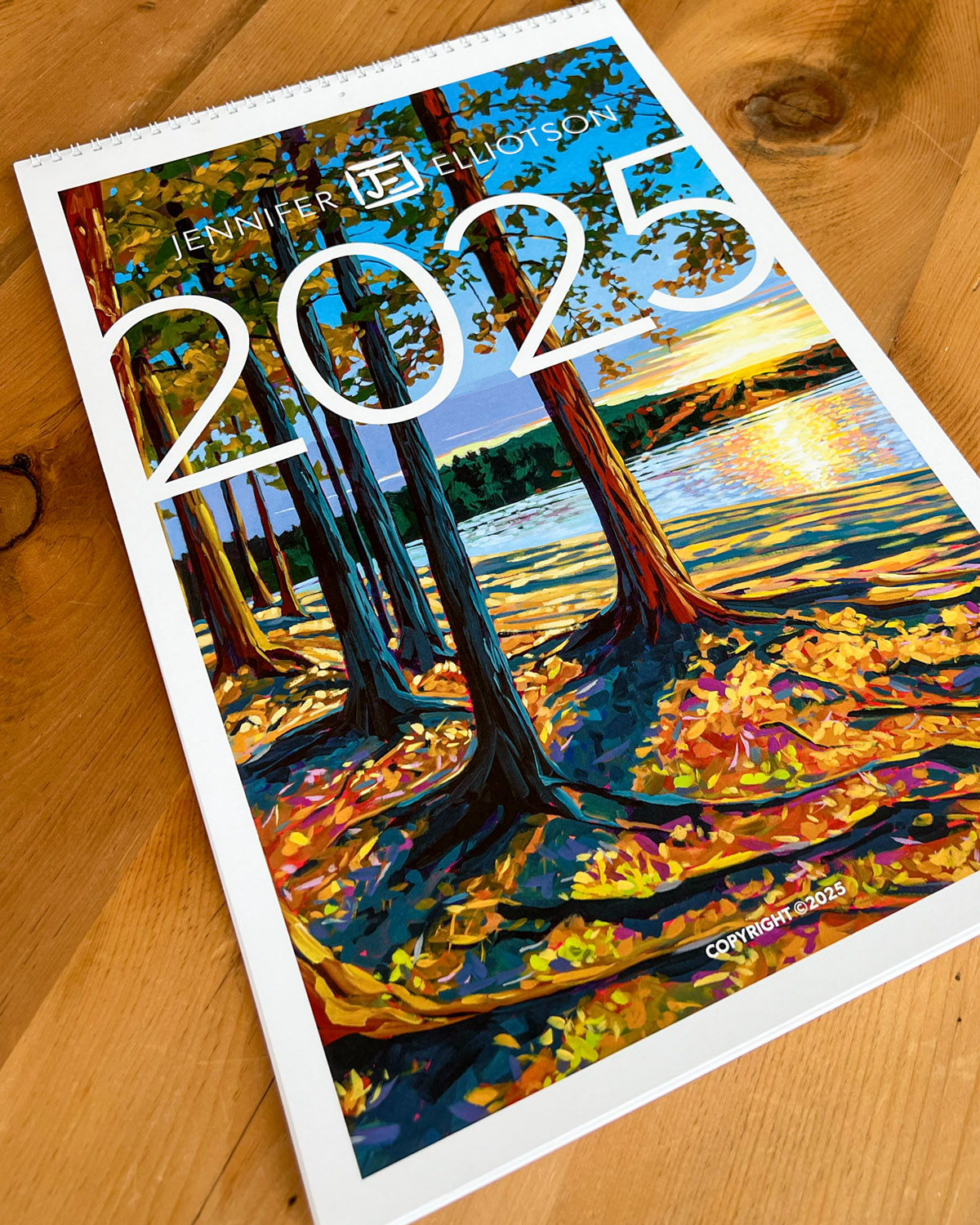 Jennifer Elliotson - 2025 Calendar - Large