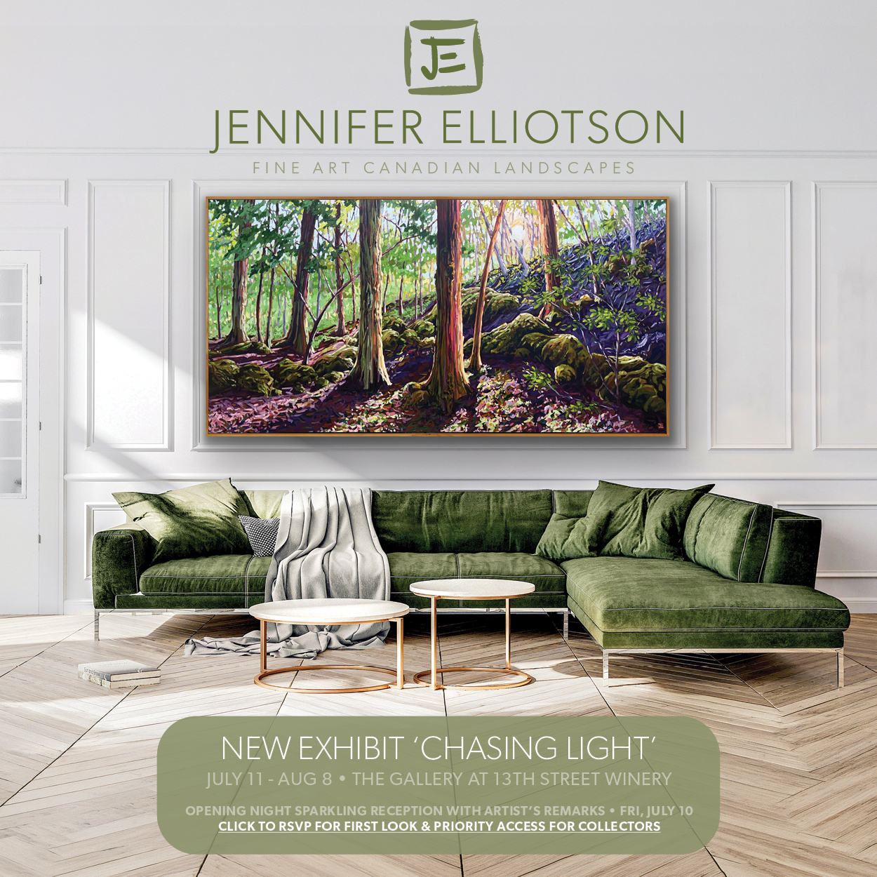 Jennifer Elliotson - Chasing Light Exhibition